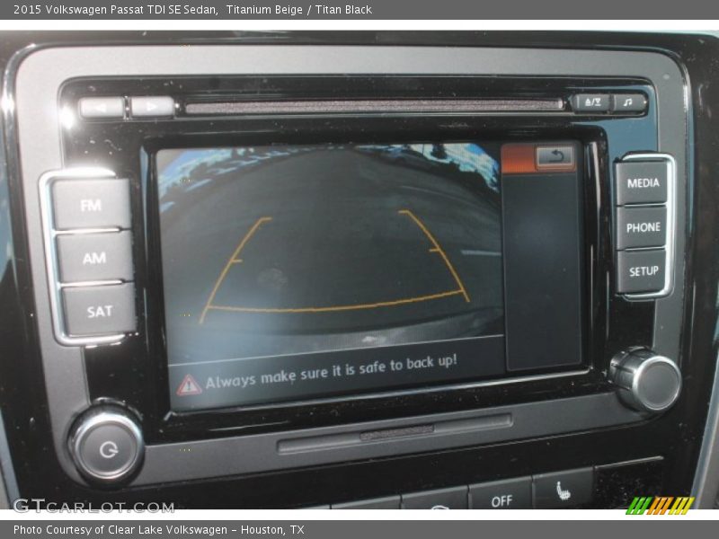 Titanium Beige / Titan Black 2015 Volkswagen Passat TDI SE Sedan