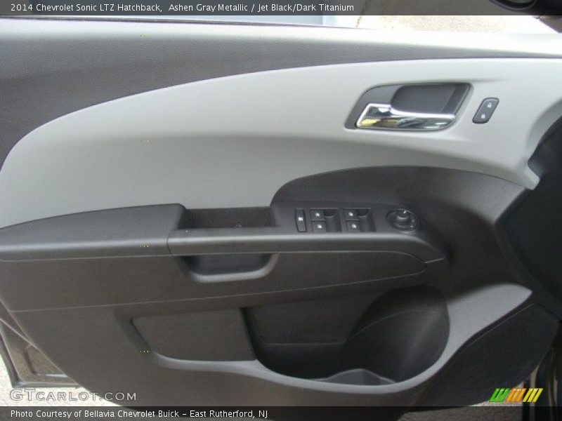 Ashen Gray Metallic / Jet Black/Dark Titanium 2014 Chevrolet Sonic LTZ Hatchback