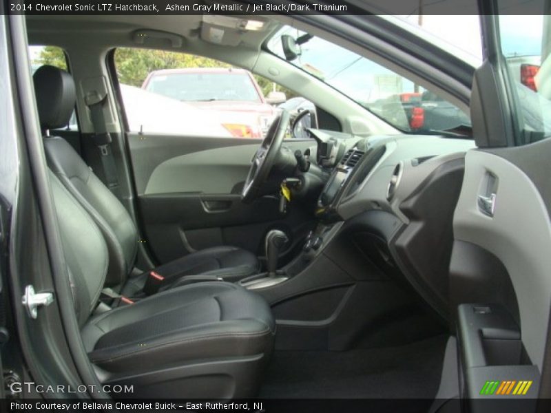 Ashen Gray Metallic / Jet Black/Dark Titanium 2014 Chevrolet Sonic LTZ Hatchback