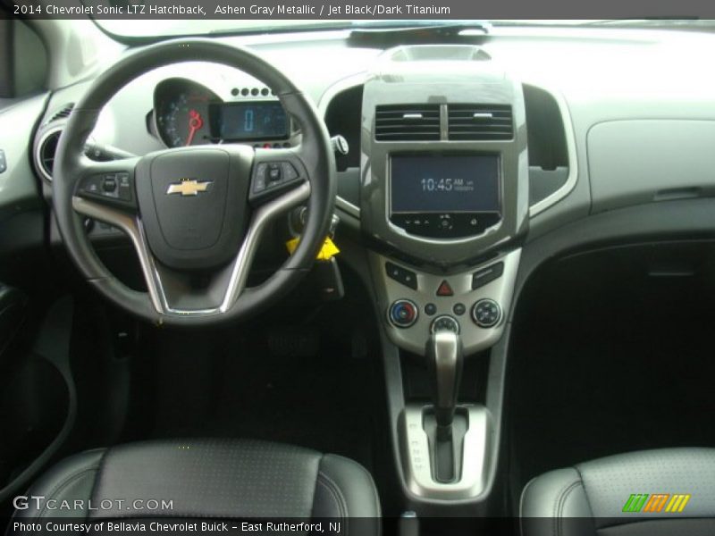 Ashen Gray Metallic / Jet Black/Dark Titanium 2014 Chevrolet Sonic LTZ Hatchback