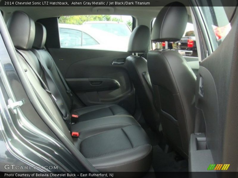 Ashen Gray Metallic / Jet Black/Dark Titanium 2014 Chevrolet Sonic LTZ Hatchback