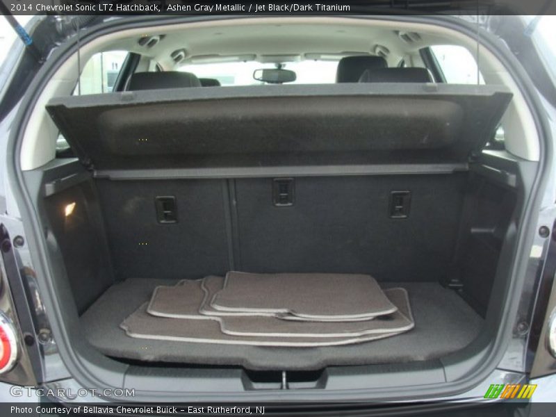 Ashen Gray Metallic / Jet Black/Dark Titanium 2014 Chevrolet Sonic LTZ Hatchback