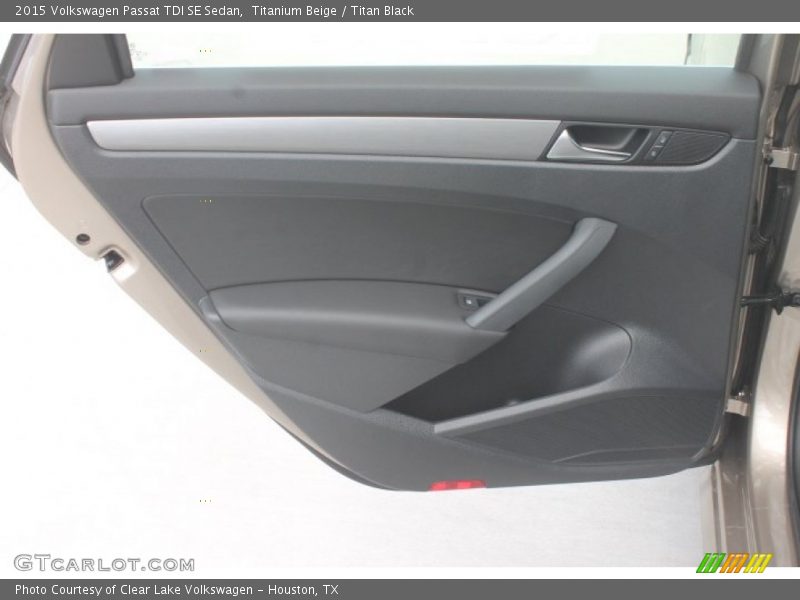 Titanium Beige / Titan Black 2015 Volkswagen Passat TDI SE Sedan