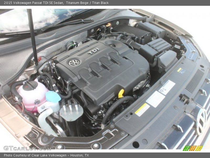 Titanium Beige / Titan Black 2015 Volkswagen Passat TDI SE Sedan