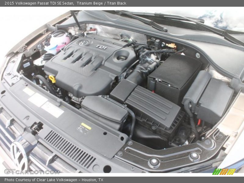 Titanium Beige / Titan Black 2015 Volkswagen Passat TDI SE Sedan