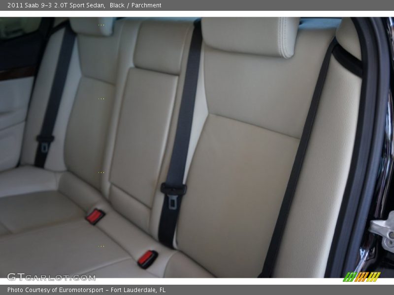 Black / Parchment 2011 Saab 9-3 2.0T Sport Sedan