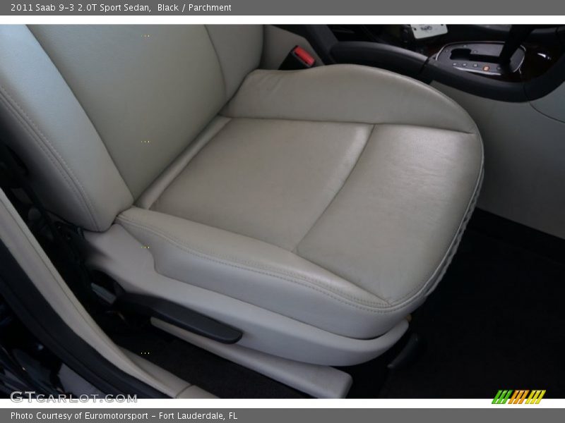 Black / Parchment 2011 Saab 9-3 2.0T Sport Sedan