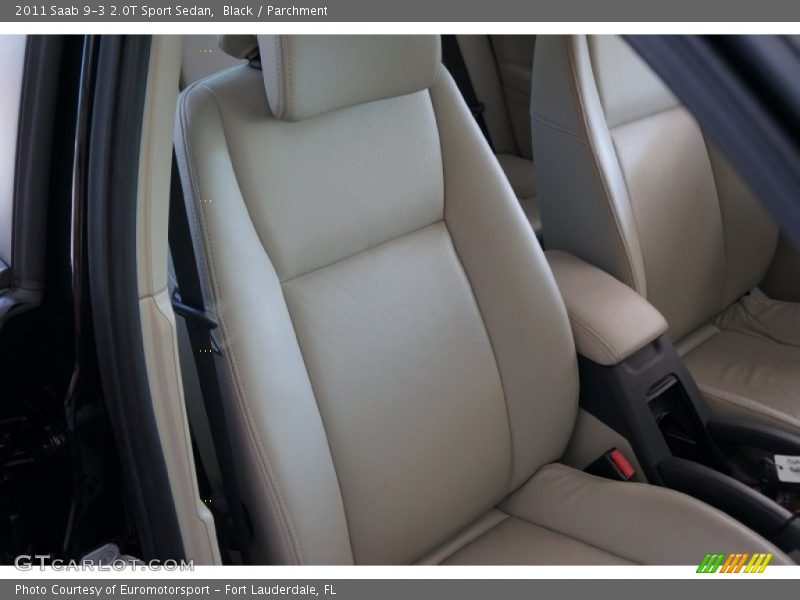 Black / Parchment 2011 Saab 9-3 2.0T Sport Sedan