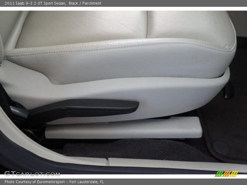 Black / Parchment 2011 Saab 9-3 2.0T Sport Sedan