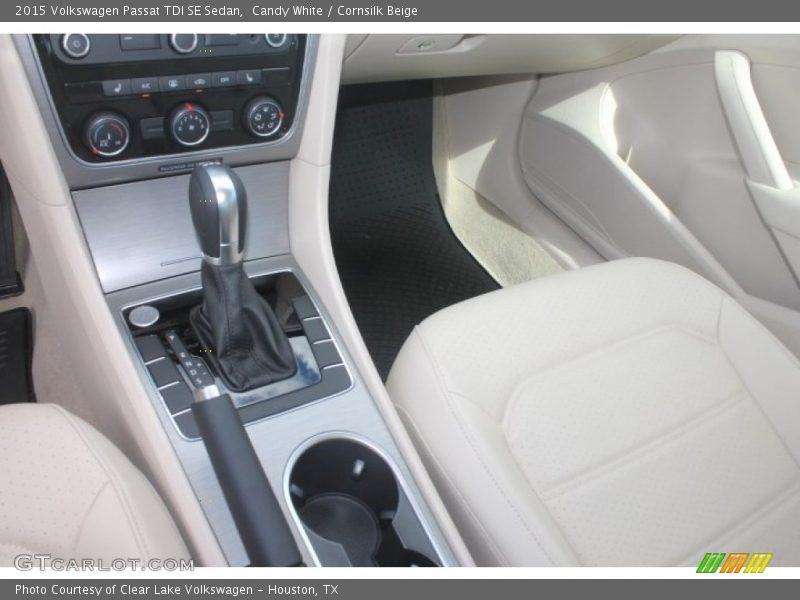 Candy White / Cornsilk Beige 2015 Volkswagen Passat TDI SE Sedan