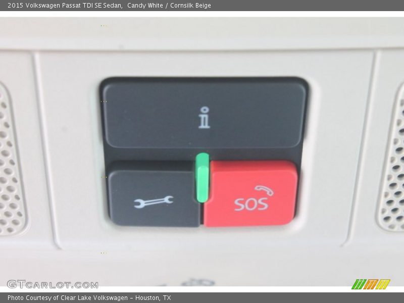Candy White / Cornsilk Beige 2015 Volkswagen Passat TDI SE Sedan