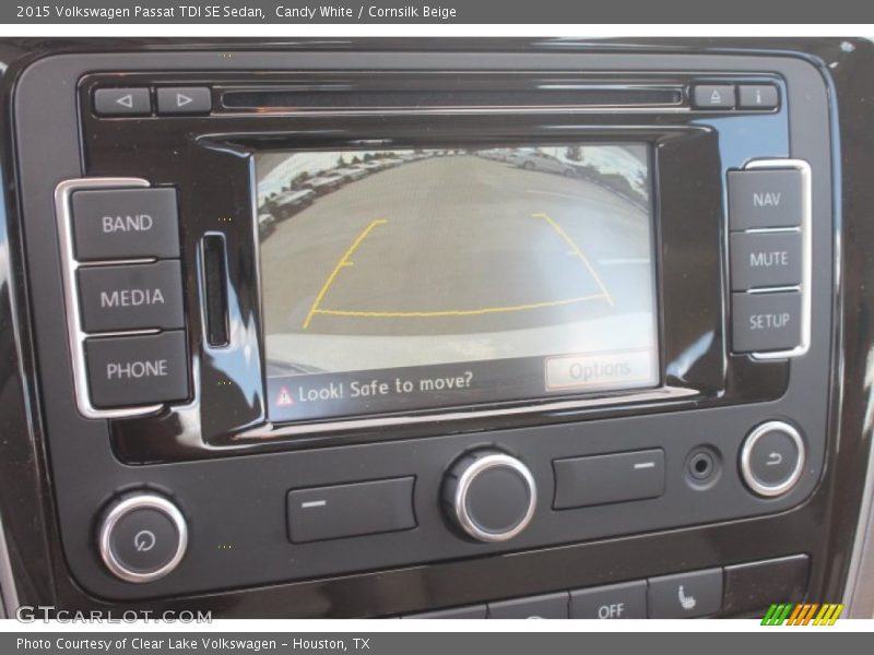 Candy White / Cornsilk Beige 2015 Volkswagen Passat TDI SE Sedan