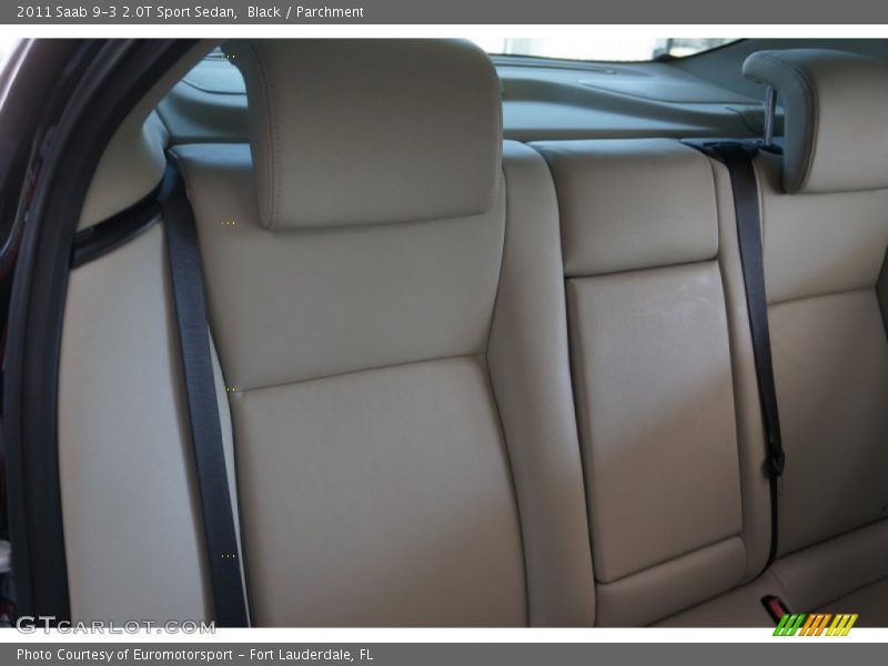 Black / Parchment 2011 Saab 9-3 2.0T Sport Sedan