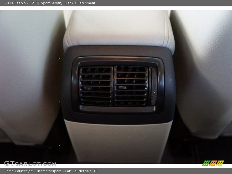 Black / Parchment 2011 Saab 9-3 2.0T Sport Sedan