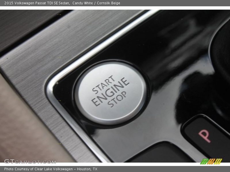 Candy White / Cornsilk Beige 2015 Volkswagen Passat TDI SE Sedan