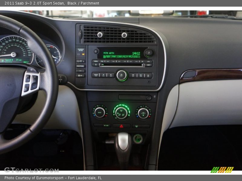 Black / Parchment 2011 Saab 9-3 2.0T Sport Sedan