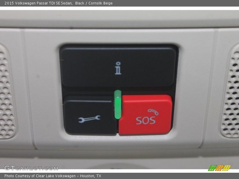 Black / Cornsilk Beige 2015 Volkswagen Passat TDI SE Sedan