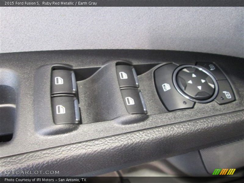 Ruby Red Metallic / Earth Gray 2015 Ford Fusion S