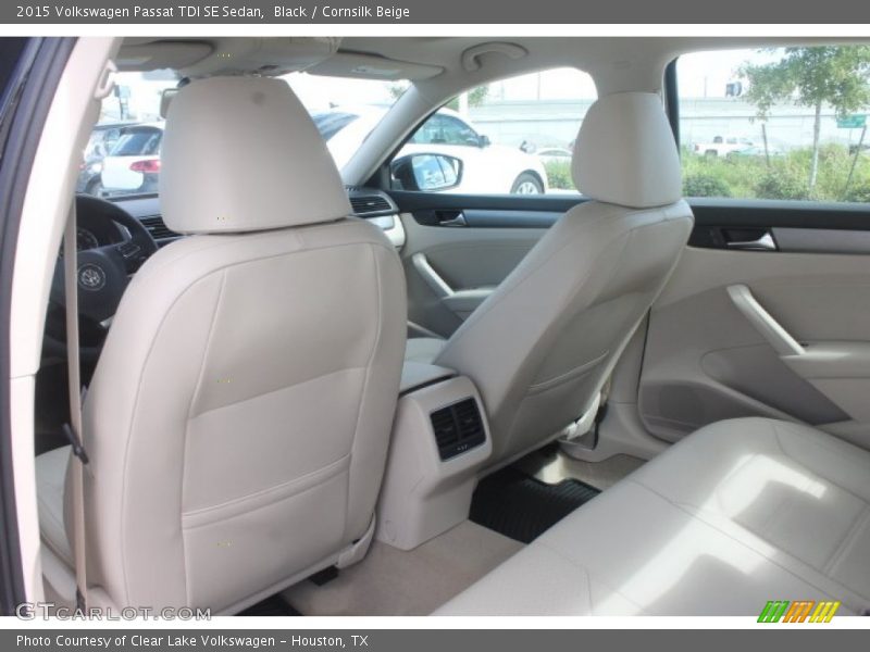 Black / Cornsilk Beige 2015 Volkswagen Passat TDI SE Sedan