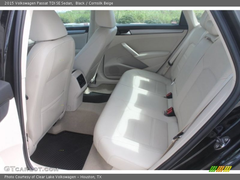 Black / Cornsilk Beige 2015 Volkswagen Passat TDI SE Sedan