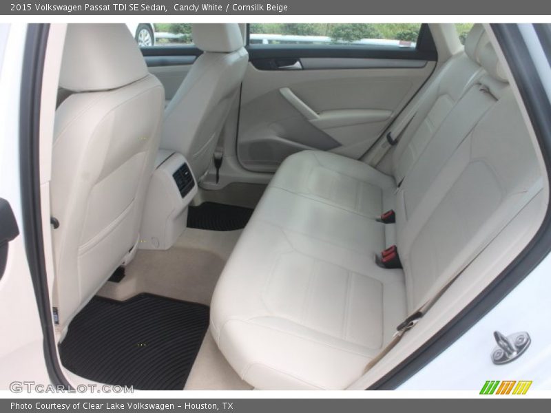 Candy White / Cornsilk Beige 2015 Volkswagen Passat TDI SE Sedan