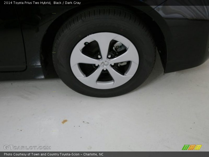 Black / Dark Gray 2014 Toyota Prius Two Hybrid