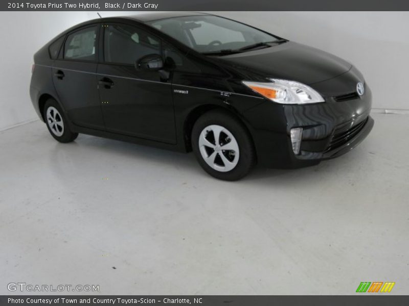 Black / Dark Gray 2014 Toyota Prius Two Hybrid
