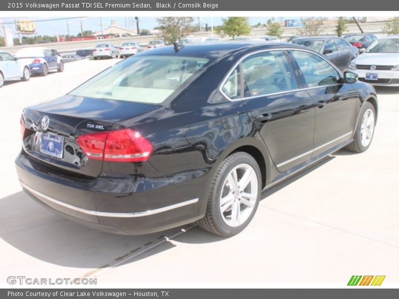 Black / Cornsilk Beige 2015 Volkswagen Passat TDI SEL Premium Sedan