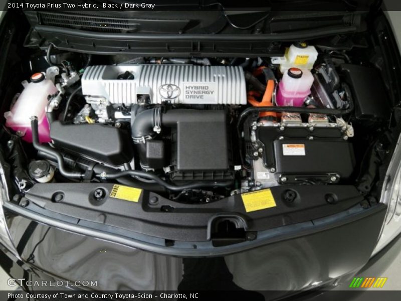 Black / Dark Gray 2014 Toyota Prius Two Hybrid