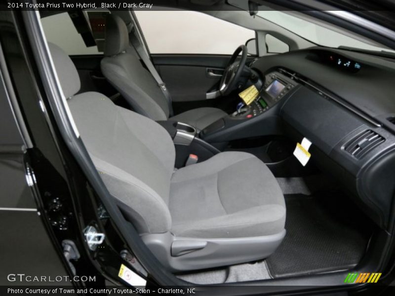 Black / Dark Gray 2014 Toyota Prius Two Hybrid