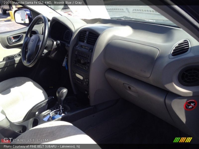 Moonlit Blue / Gray 2005 Hyundai Santa Fe GLS 4WD