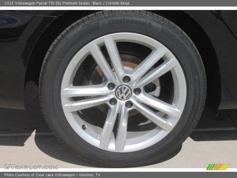 Black / Cornsilk Beige 2015 Volkswagen Passat TDI SEL Premium Sedan