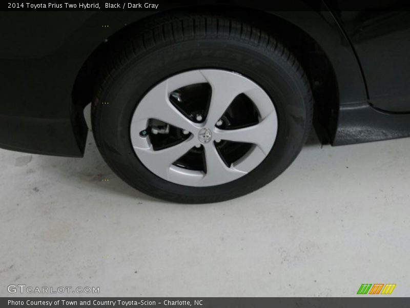 Black / Dark Gray 2014 Toyota Prius Two Hybrid