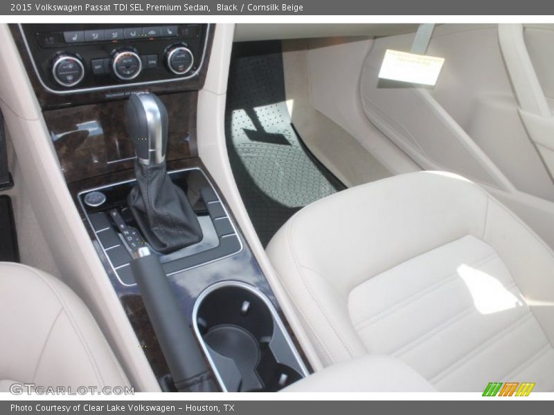 Black / Cornsilk Beige 2015 Volkswagen Passat TDI SEL Premium Sedan