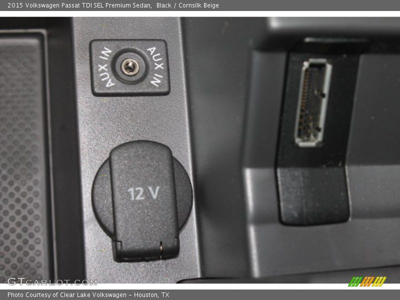 Black / Cornsilk Beige 2015 Volkswagen Passat TDI SEL Premium Sedan