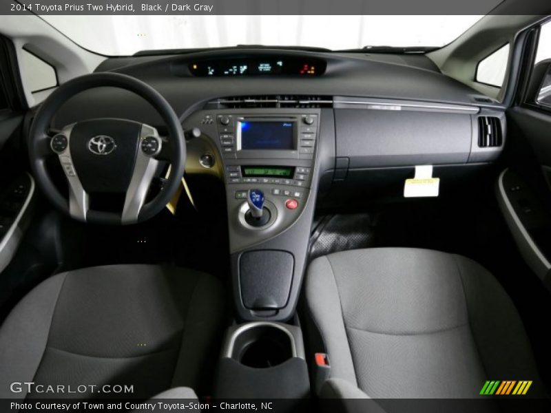 Black / Dark Gray 2014 Toyota Prius Two Hybrid