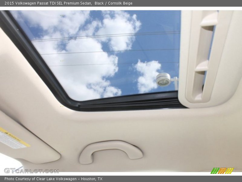 Black / Cornsilk Beige 2015 Volkswagen Passat TDI SEL Premium Sedan