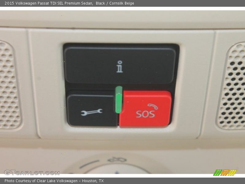 Black / Cornsilk Beige 2015 Volkswagen Passat TDI SEL Premium Sedan