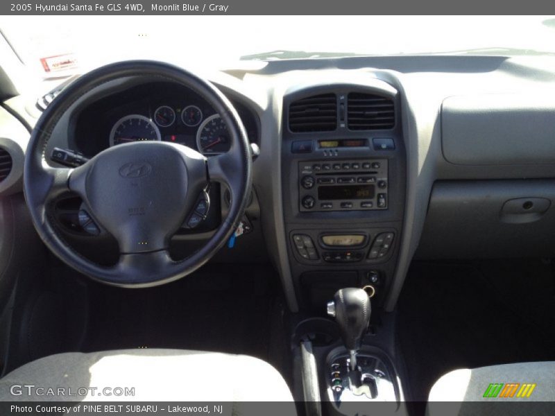 Moonlit Blue / Gray 2005 Hyundai Santa Fe GLS 4WD