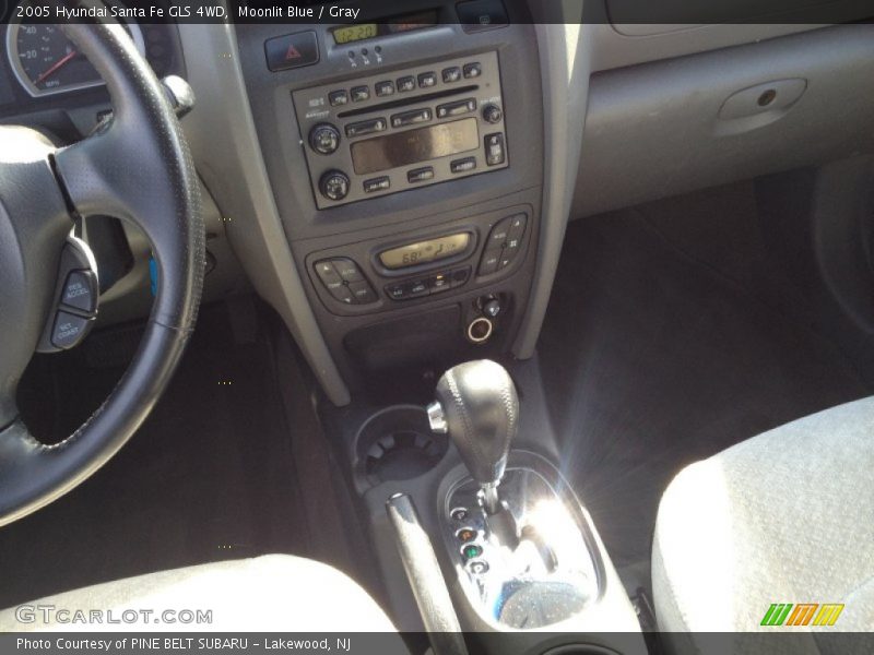 Moonlit Blue / Gray 2005 Hyundai Santa Fe GLS 4WD