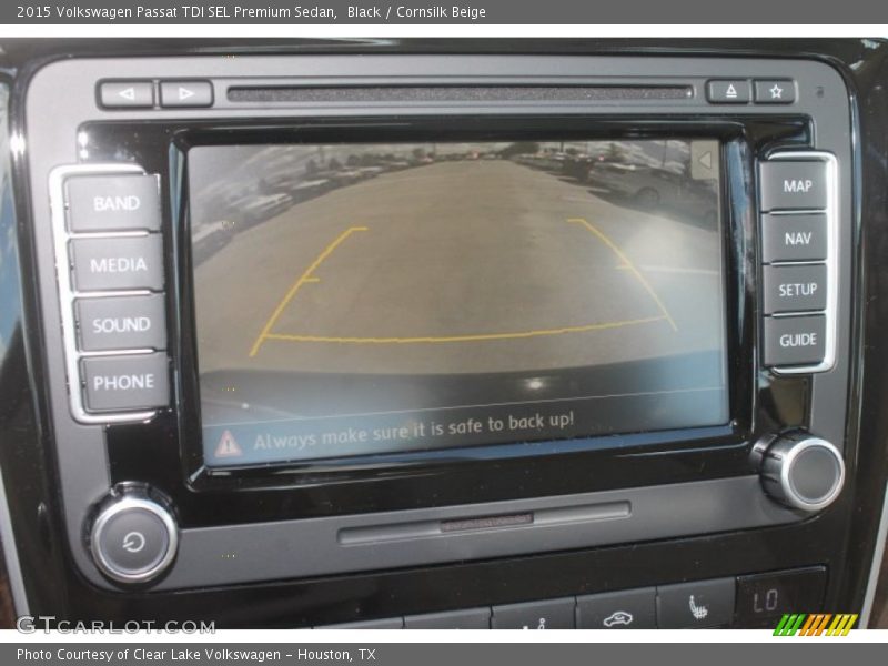 Black / Cornsilk Beige 2015 Volkswagen Passat TDI SEL Premium Sedan