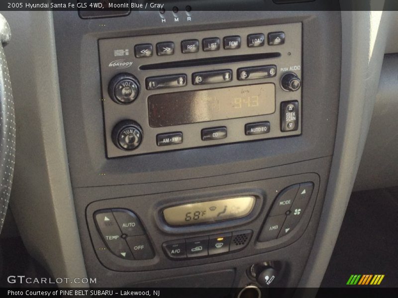 Moonlit Blue / Gray 2005 Hyundai Santa Fe GLS 4WD