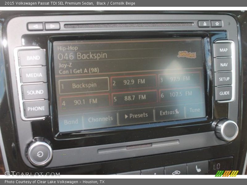 Black / Cornsilk Beige 2015 Volkswagen Passat TDI SEL Premium Sedan