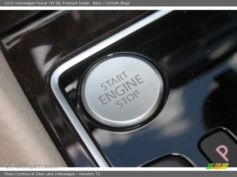 Black / Cornsilk Beige 2015 Volkswagen Passat TDI SEL Premium Sedan