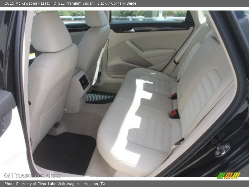 Black / Cornsilk Beige 2015 Volkswagen Passat TDI SEL Premium Sedan