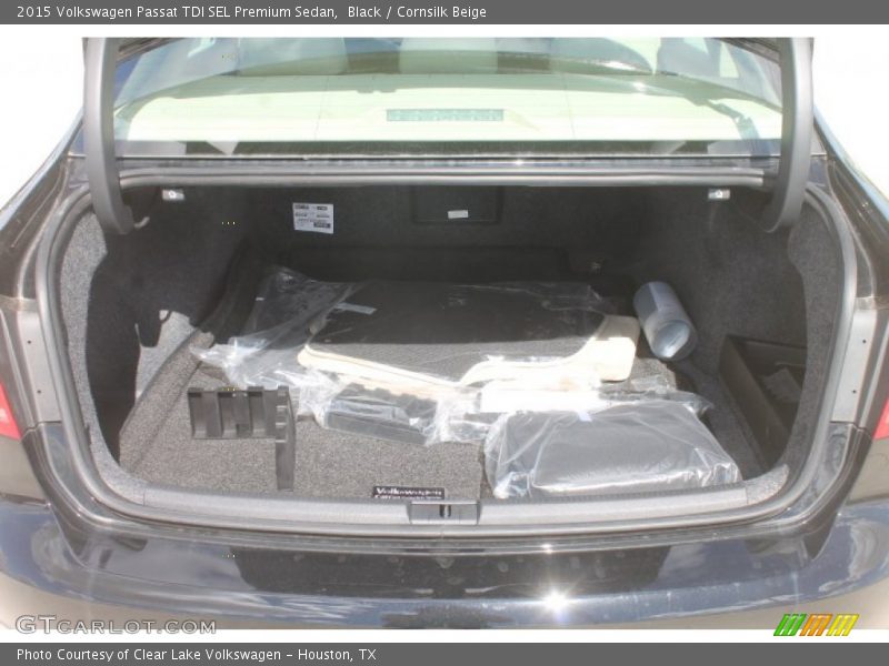 Black / Cornsilk Beige 2015 Volkswagen Passat TDI SEL Premium Sedan