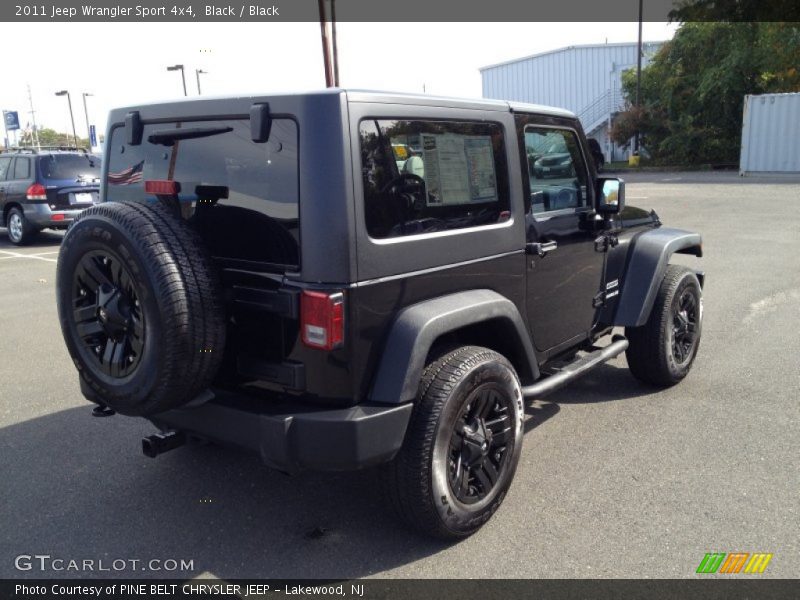 Black / Black 2011 Jeep Wrangler Sport 4x4