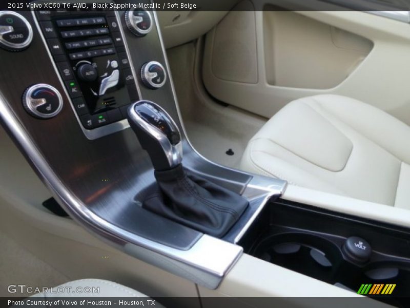 Black Sapphire Metallic / Soft Beige 2015 Volvo XC60 T6 AWD