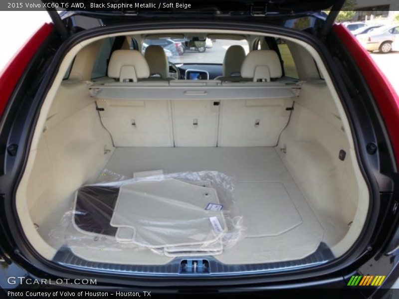 Black Sapphire Metallic / Soft Beige 2015 Volvo XC60 T6 AWD