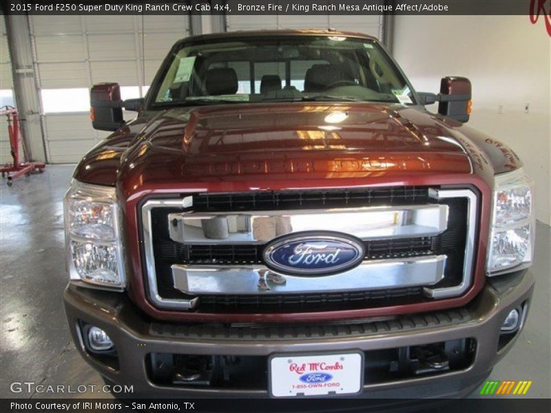 Bronze Fire / King Ranch Mesa Antique Affect/Adobe 2015 Ford F250 Super Duty King Ranch Crew Cab 4x4